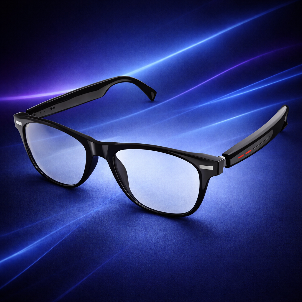 2025 4K AI Smart Glasses with 100MP Camera, Bluetooth, & Voice Control
